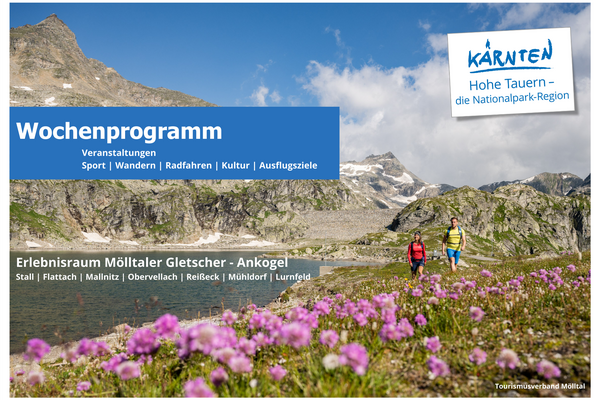 Wochenprogramm TVB Mölltal