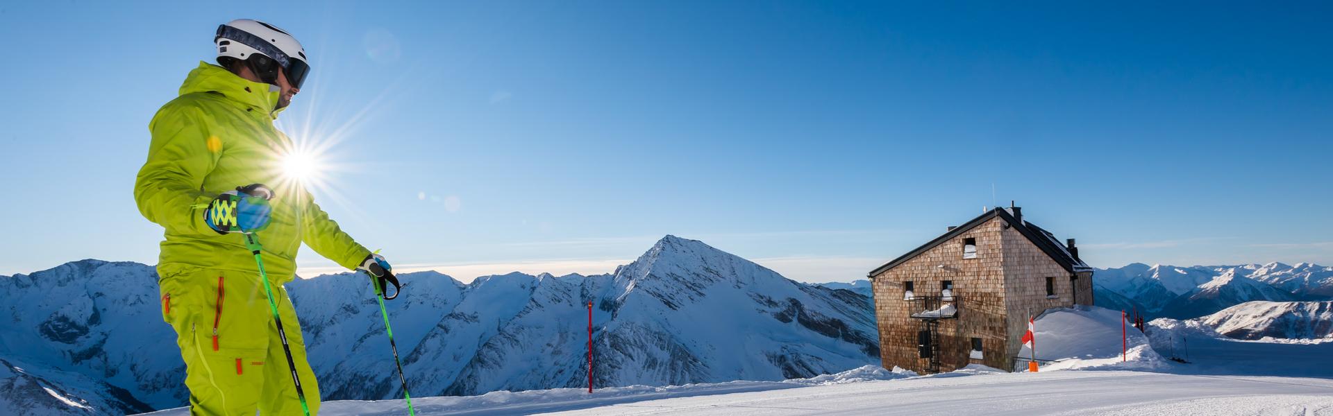 Ankogel ski area with Hannoverhaus